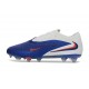 Nike Scarpa Phantom 6 Elite Low FG Blu Racer Bianco