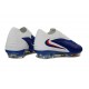 Nike Scarpa Phantom 6 Elite Low FG Blu Racer Bianco