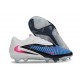 Nike Scarpa Phantom 6 Elite Low FG Blu Racer Rosa Blast Bianco