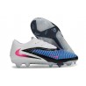 Nike Scarpa Phantom 6 Elite Low FG Blu Racer Rosa Blast Bianco