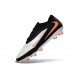 Nike Scarpa Phantom 6 Elite Low FG Bianco Nero Arancione