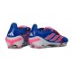 Scarpa Adidas Predator 26 Elite Tongue FG Blu Racer Rosa Blast