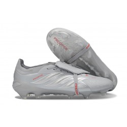 Scarpa Adidas Predator 26 Elite Tongue FG Grigio