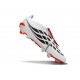 Scarpa Adidas Predator 26 Elite Tongue FG Bianco Nero Rosso