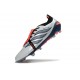Scarpa Adidas Predator 26 Elite Tongue FG Grigio Nero Rosso