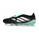 Scarpa Adidas Predator 26 Elite Tongue FG Nero Bianco Verde