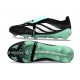 Scarpa Adidas Predator 26 Elite Tongue FG Nero Bianco Verde