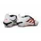 Scarpa Adidas Predator 26 Elite Tongue FG Bianco Rosso
