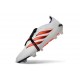 Scarpa Adidas Predator 26 Elite Tongue FG Bianco Rosso