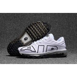 Scarpa Sportiva Nike Air Max Flair Uomo Bianco Nero