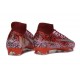 Scarpe da Calcio Nike Mercurial Superfly 10 Elite FG Safari Rosso Argento