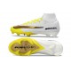 Scarpe da Calcio Nike Mercurial Superfly 10 Elite FG Bianco Oro Giallo
