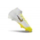 Scarpe da Calcio Nike Mercurial Superfly 10 Elite FG Bianco Oro Giallo