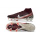 Scarpe da Calcio Nike Mercurial Superfly 10 Elite FG Bordeaux Argento