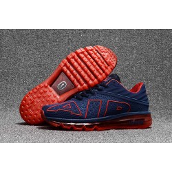 Scarpa Sportiva Nike Air Max Flair Uomo Blu Rosso