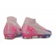 Scarpe da Calcio Nike Mercurial Superfly 10 Elite FG Rosa Blu