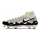 Scarpe da Calcio Nike Mercurial Superfly 10 Elite FG Argent Bianco Nero