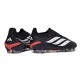 Adidas Predator 26 Elite L FG Nero Bianco Rosso