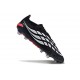 Adidas Predator 26 Elite L FG Nero Bianco Rosso