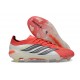 Adidas Predator 26 Elite L FG Rosso Lucido Nero Core Ftwr Bianco