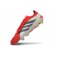 Adidas Predator 26 Elite L FG Rosso Lucido Nero Core Ftwr Bianco