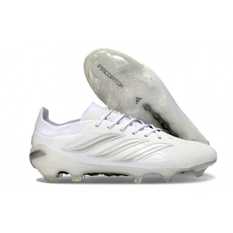 Adidas Predator 26 Elite L FG Bianco