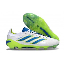 Adidas Predator 26 Elite L FG Bianco Blu
