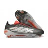Adidas Predator 26 Elite L FG Ferro Metallizzato Zero Metallico Rosso Lucido