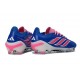 Adidas Predator 26 Elite L FG Blu Rosa