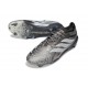 Adidas Predator 26 Elite L FG Grigio Argento