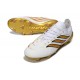 Adidas Predator 26 Elite L FG Bianco Oro