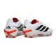 Adidas Predator 26 Elite L FG Bianco Nero Rosso