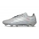 Adidas Predator 26 Elite L FG Grigio Argento