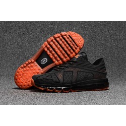 Scarpa Sportiva Nike Air Max Flair Uomo Grigio Arancio