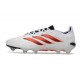 Adidas Predator 26 Elite L FG Bianco Rosso Nero