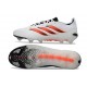 Adidas Predator 26 Elite L FG Bianco Rosso Nero