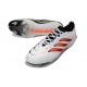 Adidas Predator 26 Elite L FG Bianco Rosso Nero