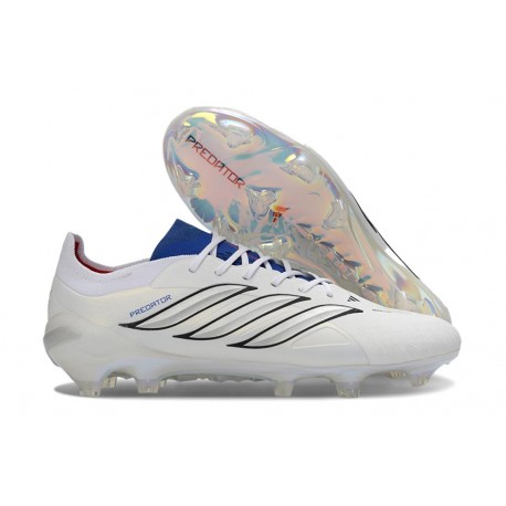 Scarpa da Calcio Adidas Predator Elite L FG Bianco Blu