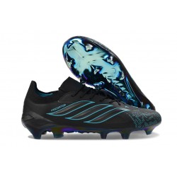 Scarpa da Calcio Adidas Predator Elite L FG Nero Blu