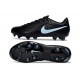 Scarpe da calcio Nike Tiempo Maestro Elite FG Nero Blu Ghiaccio