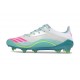 Adidas F50 Elite FG Nuovo Scarpa X Messi Ftwr Bianco Rosa Lucido Vert