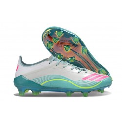 Adidas F50 Elite FG Nuovo Scarpa X Messi Ftwr Bianco Rosa Lucido Vert