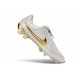 Scarpe da calcio Nike Tiempo SE Elite FG Bianco Oro