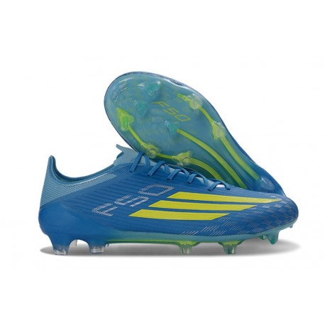 Adidas F50 Elite FG Nuovo MESSI Team Blu Royal Giallo Solare Semi Blu Burst