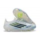 Adidas F50 Elite FG Nuovo Scarpa Bianco Blu Nero