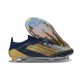 Adidas F50 Elite FG Nuovo Scarpa Nero Oro