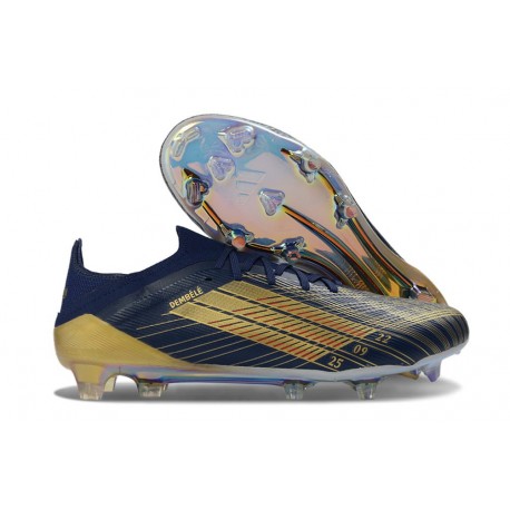 Adidas F50 Elite FG Nuovo Scarpa Nero Oro