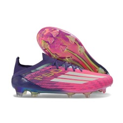 Adidas F50 Elite FG Nuovo Scarpa Rosa Bianco Viola
