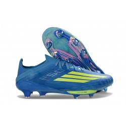 adidas Scarpe da Calcio F50+ FG Blu Giallo