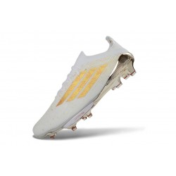 adidas Scarpe da Calcio F50+ FG Bianco Oro